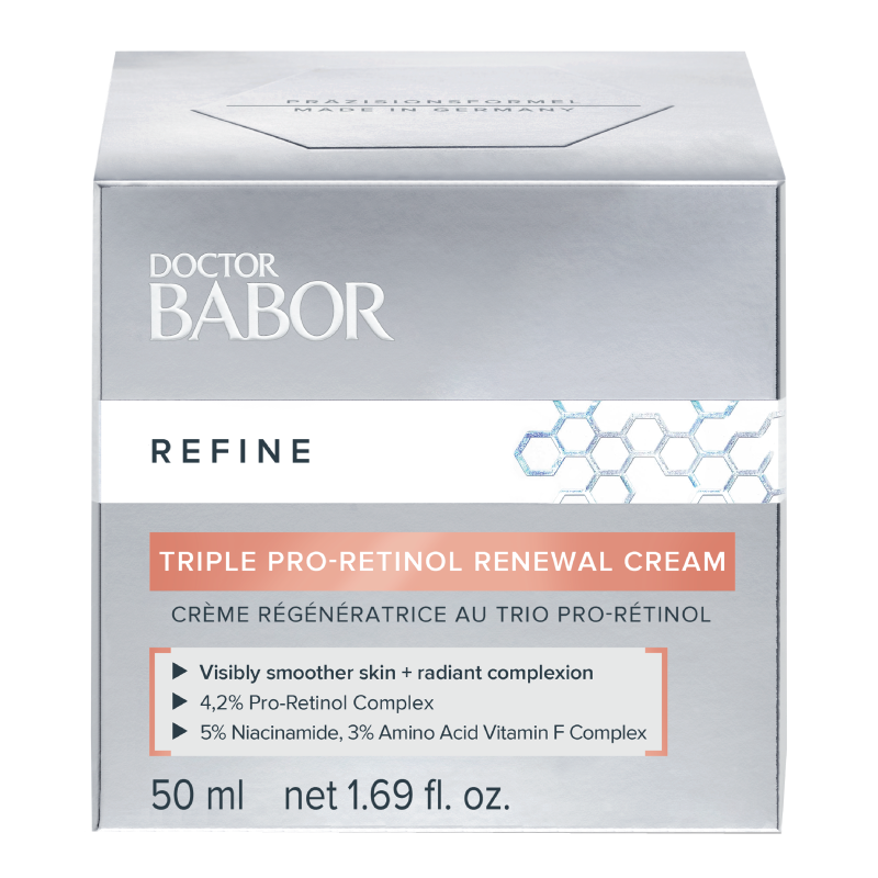 BABOR Stangrinantis veido kremas su trigubu retinoliu. Triple Pro-Retinol Renewal Cream, 50 ml_2