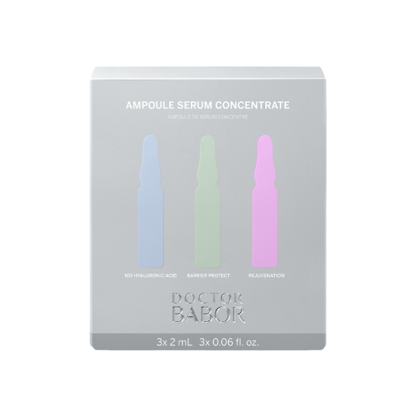 Dr. BABOR ampulių rinkinys MINI. 10D HA, Barrier protect & Rejuvenation Ampoule Set MINI